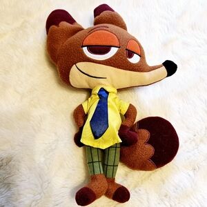 Disney Zootopia Nick Wilde Fox Soft Plush Toy